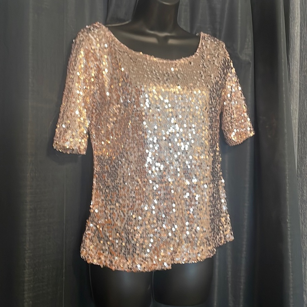 Sequin top